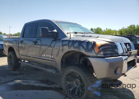 2013 Nissan Titan S из США, поврежденный, VIN 1N6BA0ED4DN304410